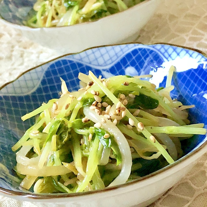 ★豆苗ともやしの中華和え★